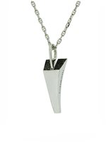 Collier Chimento Homme Victory in Argent Diamante Black 0.01 Ct 3GQ8001ZN5500 - 3GQ8001ZN5500
